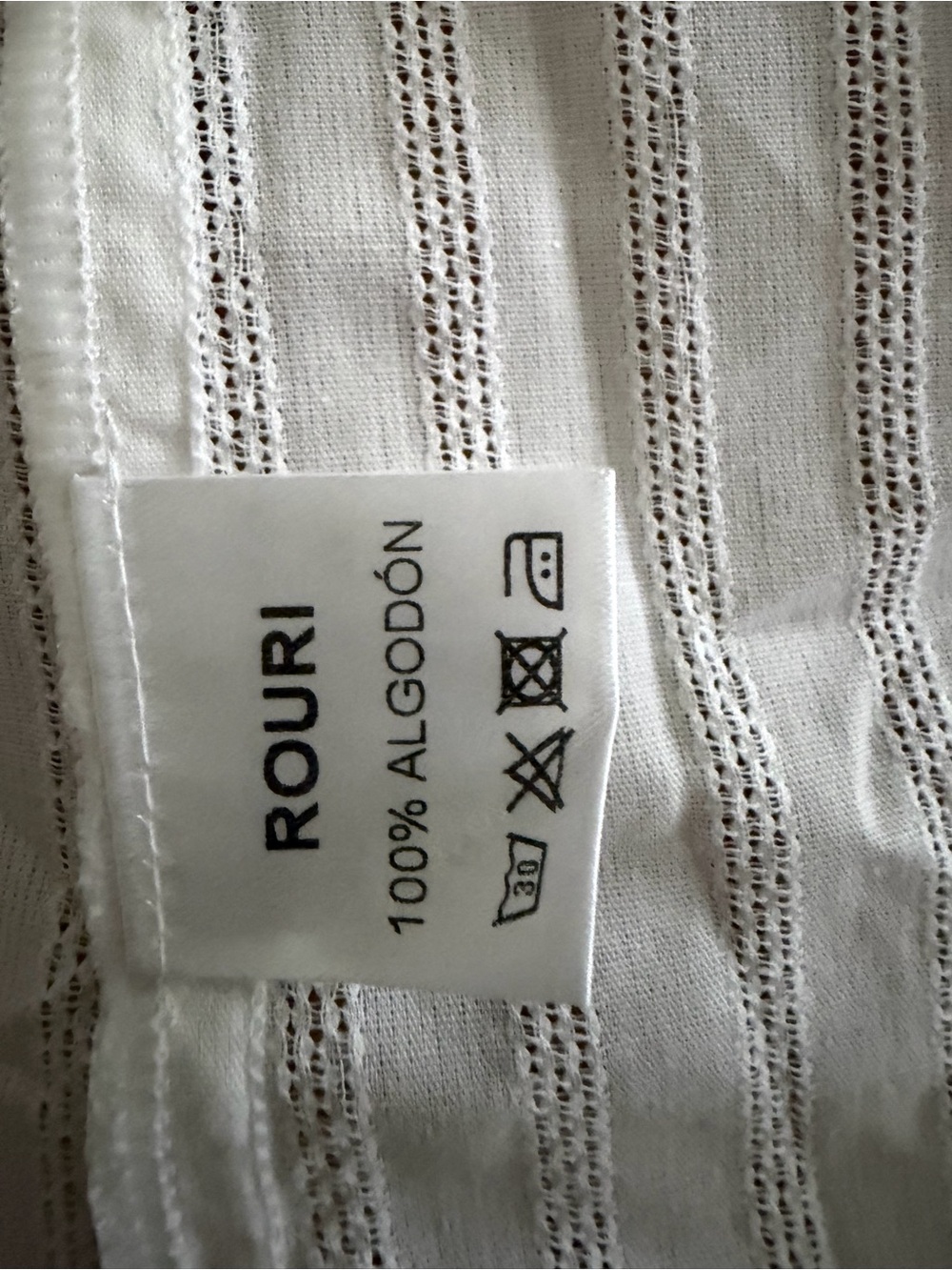 White Tie-tank. Rouri - Picture 2 of 5